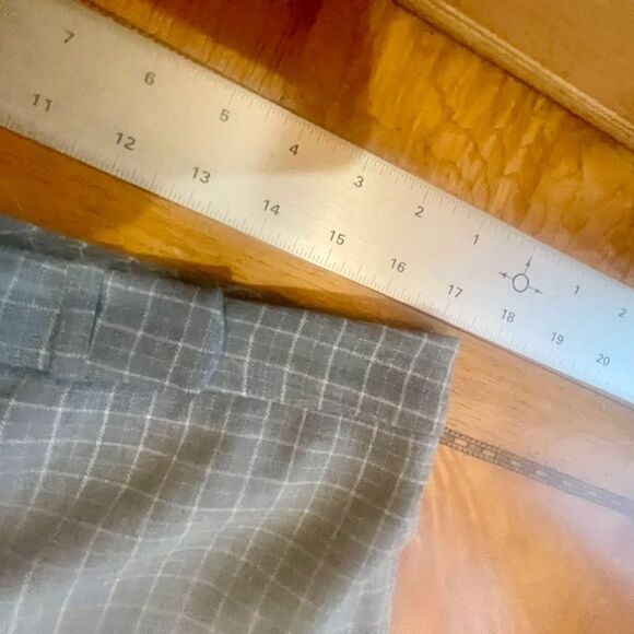 Antonio Melani Soft Grey Checked Slacks! - Picture 4 of 12